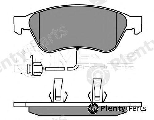  MEYLE part 0252389620/W (0252389620W) Brake Pad Set, disc brake