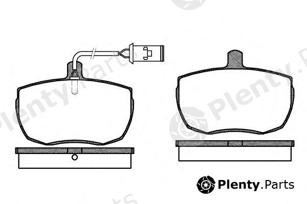  ROADHOUSE part 205622 Brake Pad Set, disc brake
