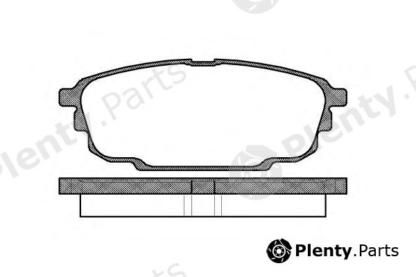  ROADHOUSE part 285100 Brake Pad Set, disc brake