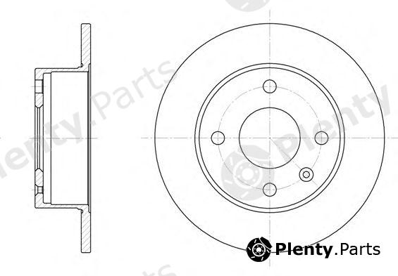  ROADHOUSE part 609500 Brake Disc