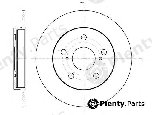  ROADHOUSE part 6107400 Brake Disc