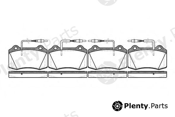  REMSA part 043414 Brake Pad Set, disc brake