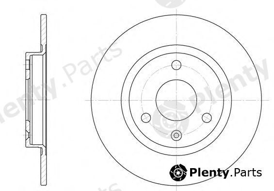  REMSA part 607000 Brake Disc