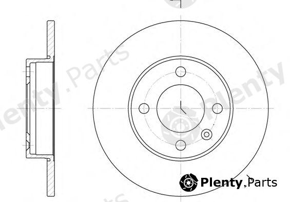  REMSA part 608600 Brake Disc