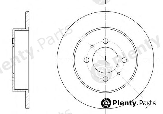  REMSA part 653100 Brake Disc