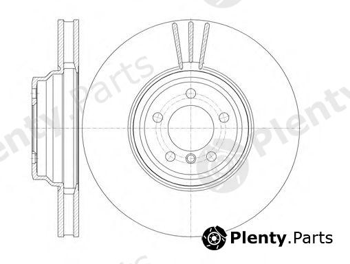  REMSA part 6113210 Brake Disc