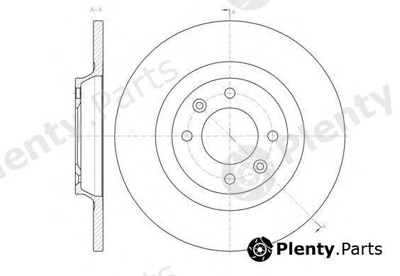  REMSA part 61457.00 (6145700) Brake Disc