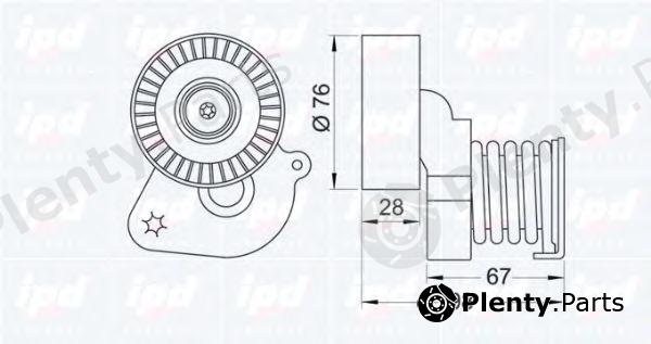  IPD part 10-1035 (101035) Tensioner Lever, v-ribbed belt