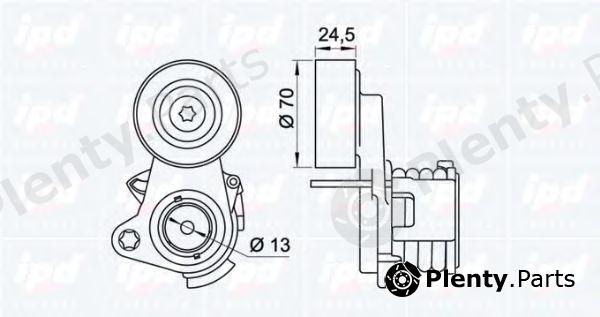  IPD part 15-3405 (153405) Belt Tensioner, v-ribbed belt