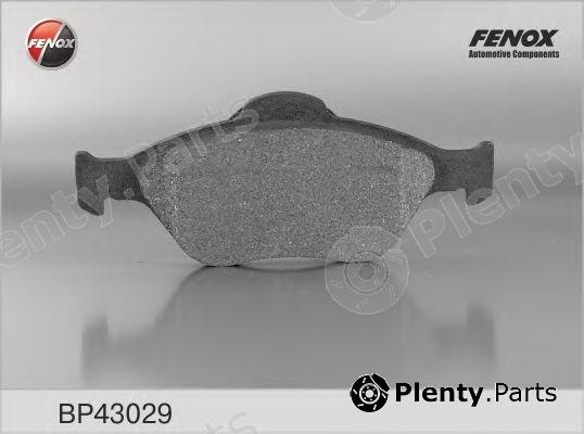  FENOX part BP43029 Brake Pad Set, disc brake