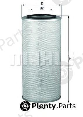  MAHLE ORIGINAL part LX84 Air Filter