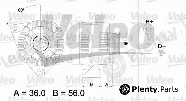  VALEO part 436450 Alternator