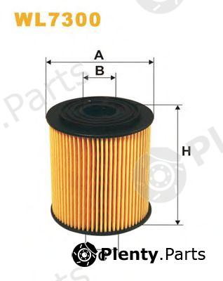  WIX FILTERS part WL7300 Oil Filter