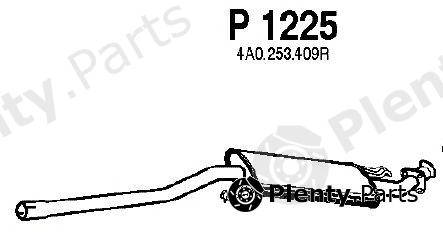  FENNO part P1225 Middle Silencer