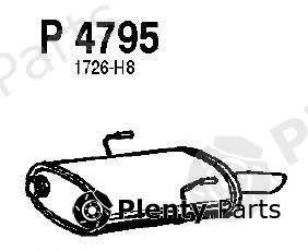  FENNO part P4795 End Silencer