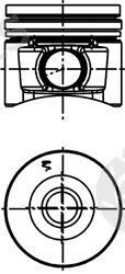  KOLBENSCHMIDT part 40372610 Piston