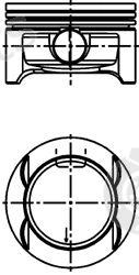  KOLBENSCHMIDT part 40386620 Piston