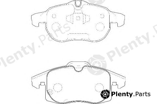  WAGNER part WBP23402A Brake Pad Set, disc brake