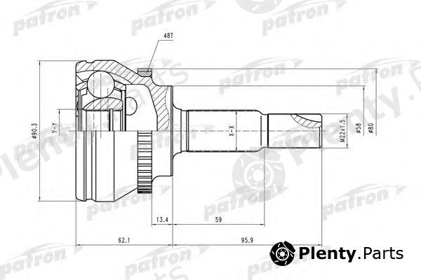  PATRON part PCV1544 Joint Kit, drive shaft