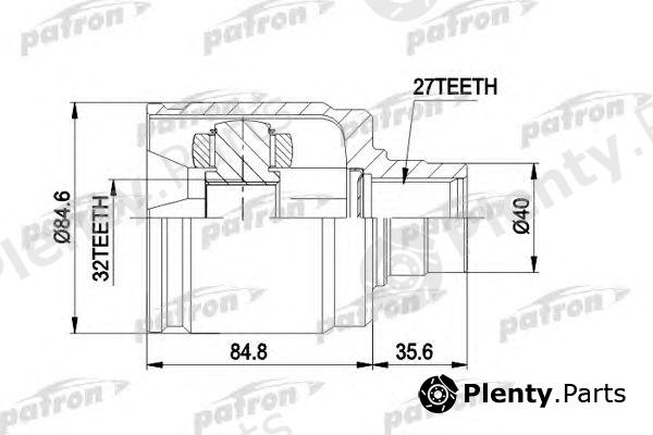  PATRON part PCV4016 Joint Kit, drive shaft