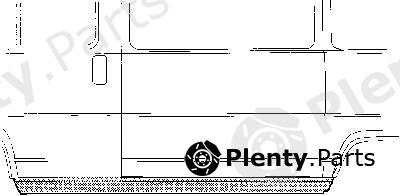  VAN WEZEL part 1745109 Sidewall