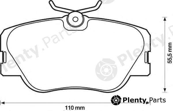  BENDIX part 571382X Brake Pad Set, disc brake
