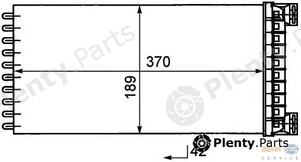  HELLA part 8FH351029-081 (8FH351029081) Heat Exchanger, interior heating