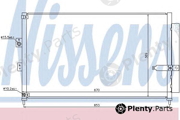 NISSENS part 940294 Condenser, air conditioning