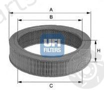  UFI part 2752000 Air Filter