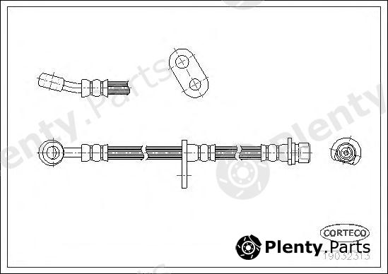  CORTECO part 19032313 Brake Hose