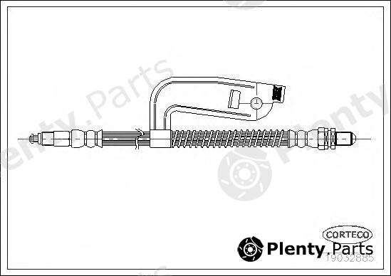  CORTECO part 19032885 Brake Hose