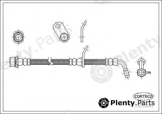  CORTECO part 19033061 Brake Hose
