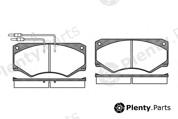  ROADHOUSE part 204704 Brake Pad Set, disc brake