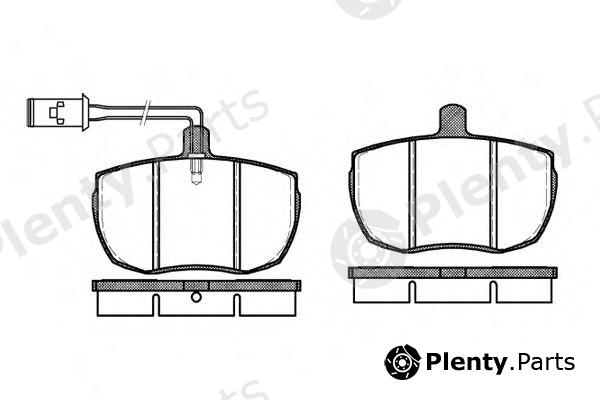  ROADHOUSE part 205611 Brake Pad Set, disc brake