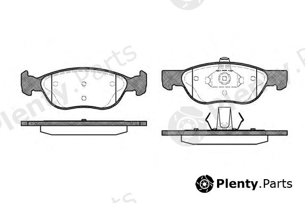  REMSA part 058700 Brake Pad Set, disc brake