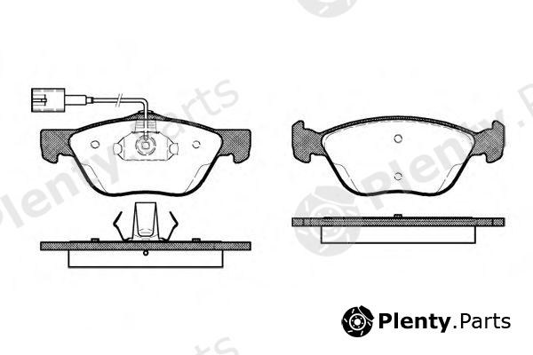  REMSA part 058942 Brake Pad Set, disc brake