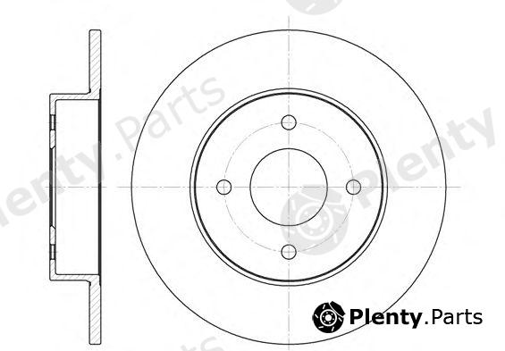  REMSA part 678800 Brake Disc