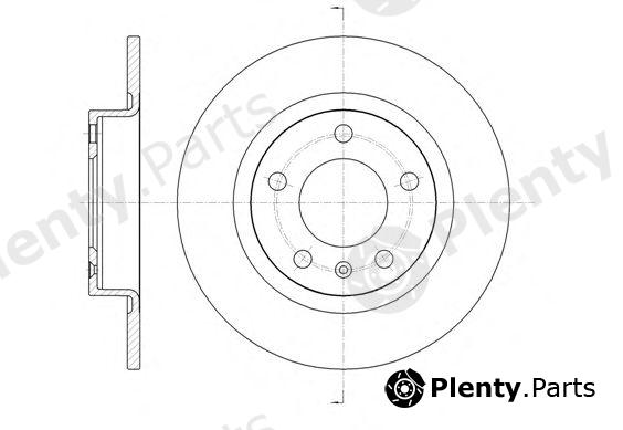  REMSA part 61469.00 (6146900) Brake Disc