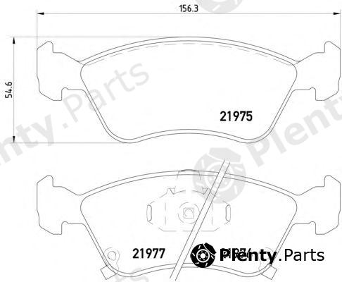  PAGID part T3089 Brake Pad Set, disc brake
