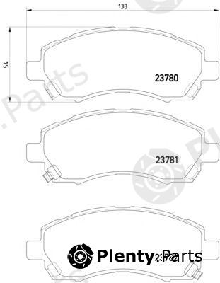  PAGID part T1320 Brake Pad Set, disc brake