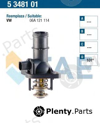  FAE part 5348101 Thermostat, coolant