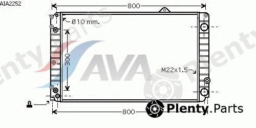  AVA QUALITY COOLING part AIA2252 Radiator, engine cooling