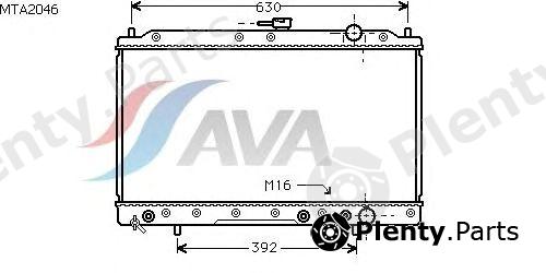  AVA QUALITY COOLING part MTA2046 Radiator, engine cooling