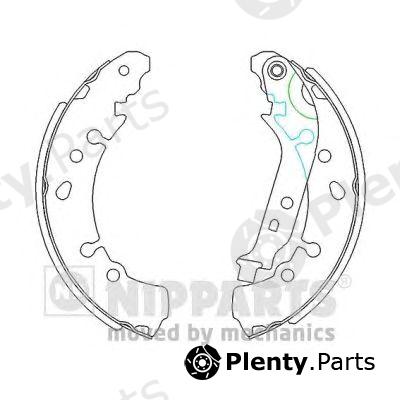  NIPPARTS part N3502091 Brake Shoe Set