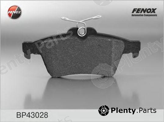  FENOX part BP43028 Brake Pad Set, disc brake