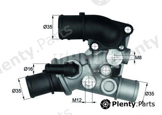  MAHLE ORIGINAL part TI9080D Thermostat, coolant