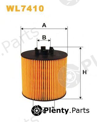  WIX FILTERS part WL7410 Oil Filter