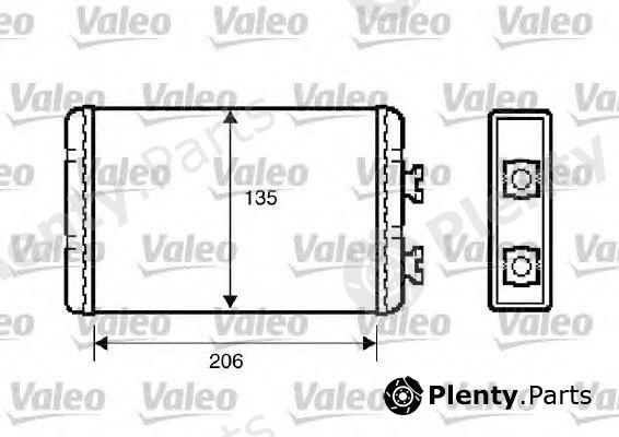  VALEO part 812220 Heat Exchanger, interior heating