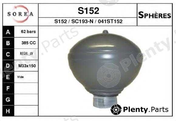  EAI part S152 Suspension Sphere, pneumatic suspension