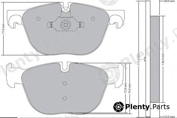  FREMAX part FBP-1666 (FBP1666) Brake Pad Set, disc brake